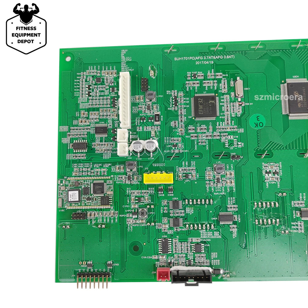 Upper Control Board 1000418357 SHU1701PC AFG3.7AT&3.8AT Treadmill Control Panel Console Board for Johnson Fitness Horizon