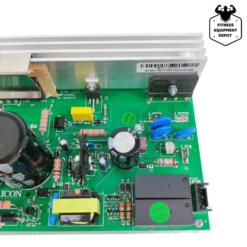 MC2100LES-18W Treadmill Motor Controller  MC2100ELS 18W 2Y ZY  for PROFORM NordicTrack ICON  Circuit Board 220V