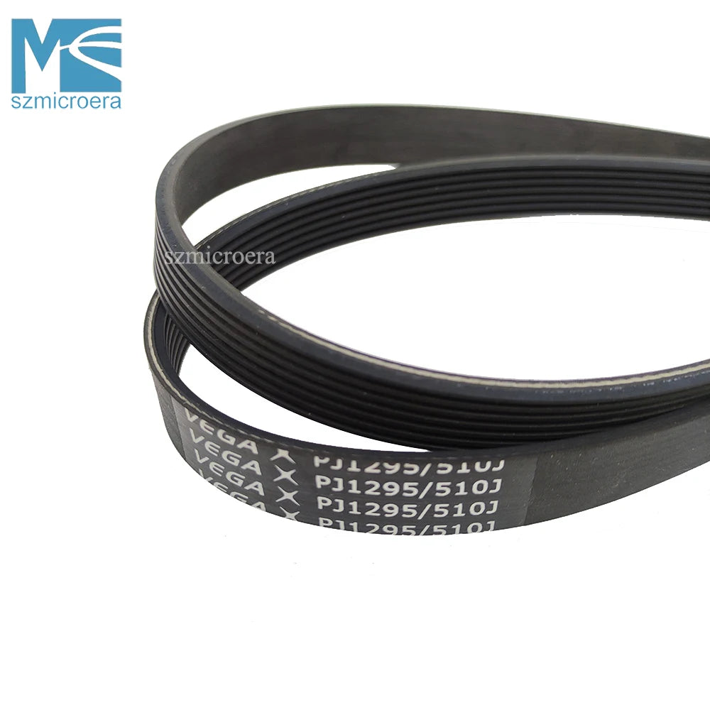 VEGA V-Belt for Treadmill, PJ1295 510J, Motor Belt, Rubber Belt, Multi Groove Belt, Drive Belt, 4, 5, 6, 7, 8 Ribs