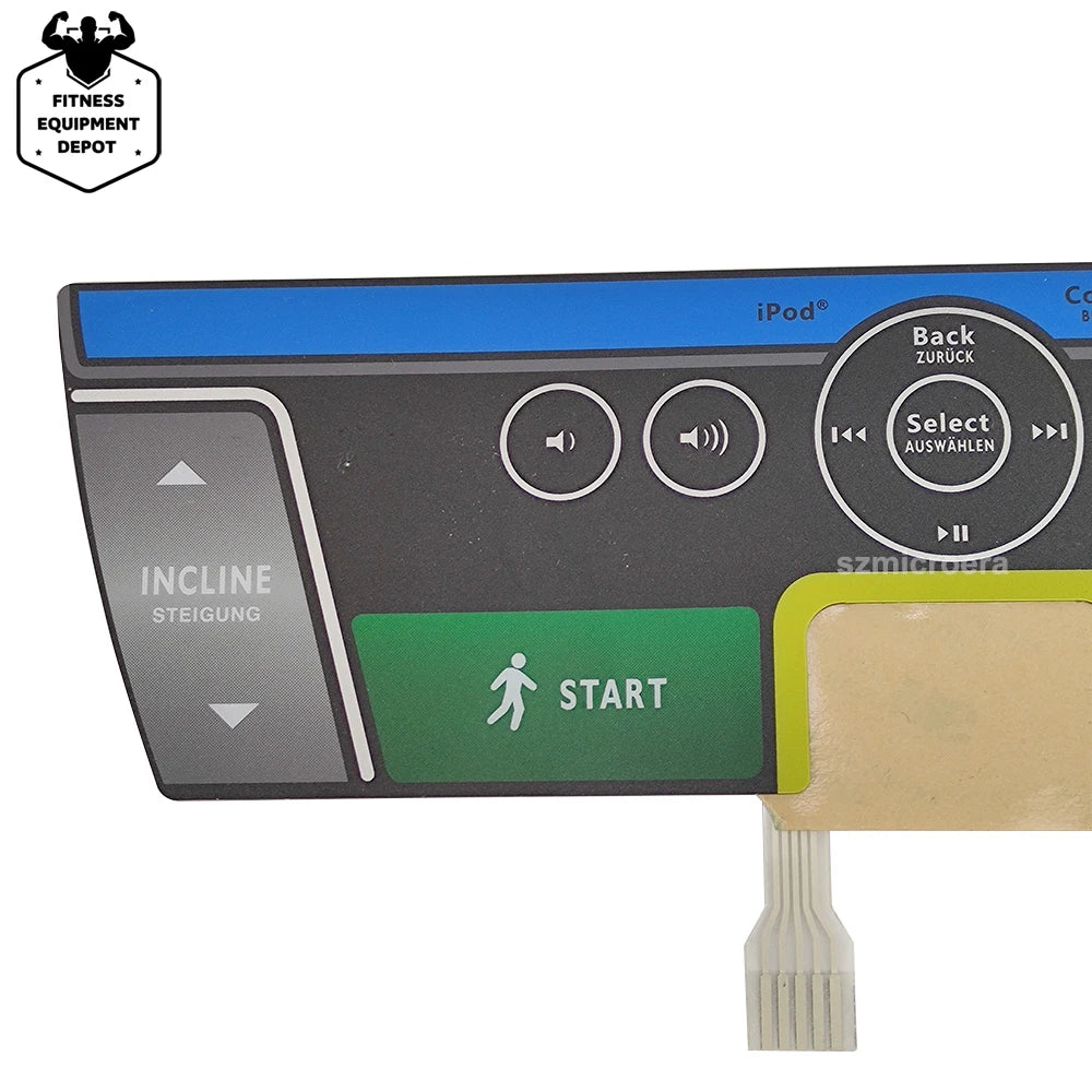Treadmill Button Panel Control Panel 1000103475 for Horizon T103 Treadmill Membrane Keypad Console Part