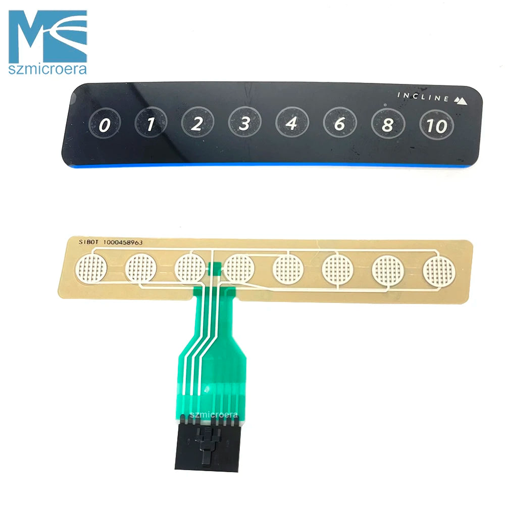 Treadmill Incline Keypad and Speed Keypad for Horizon T101-07 Treadmill Spare Parts-Keypad Repair