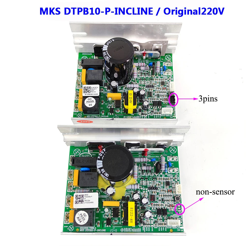 Original Treadmill Motor Driver For BH G7415 MKS DTPB10-P-INCLINE Treadmill Motherboards Circuit Board