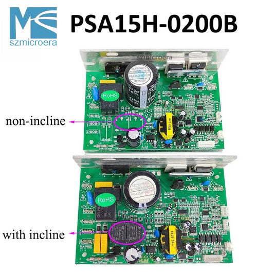 PSA15H-0200B, PSA15H-0200, Treadmill Control Board, Motor Controller, for Elboo Yijin Umay, JADA Head, OMA SHUA