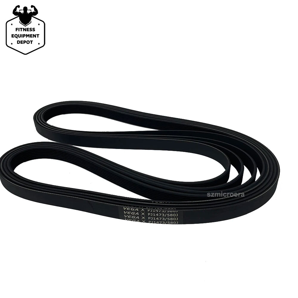 1PC VEGA V-Belt  PJ1473 580J 7ribs Motor Belt Drive Belt for Planer Treadmill Embroidery Machine