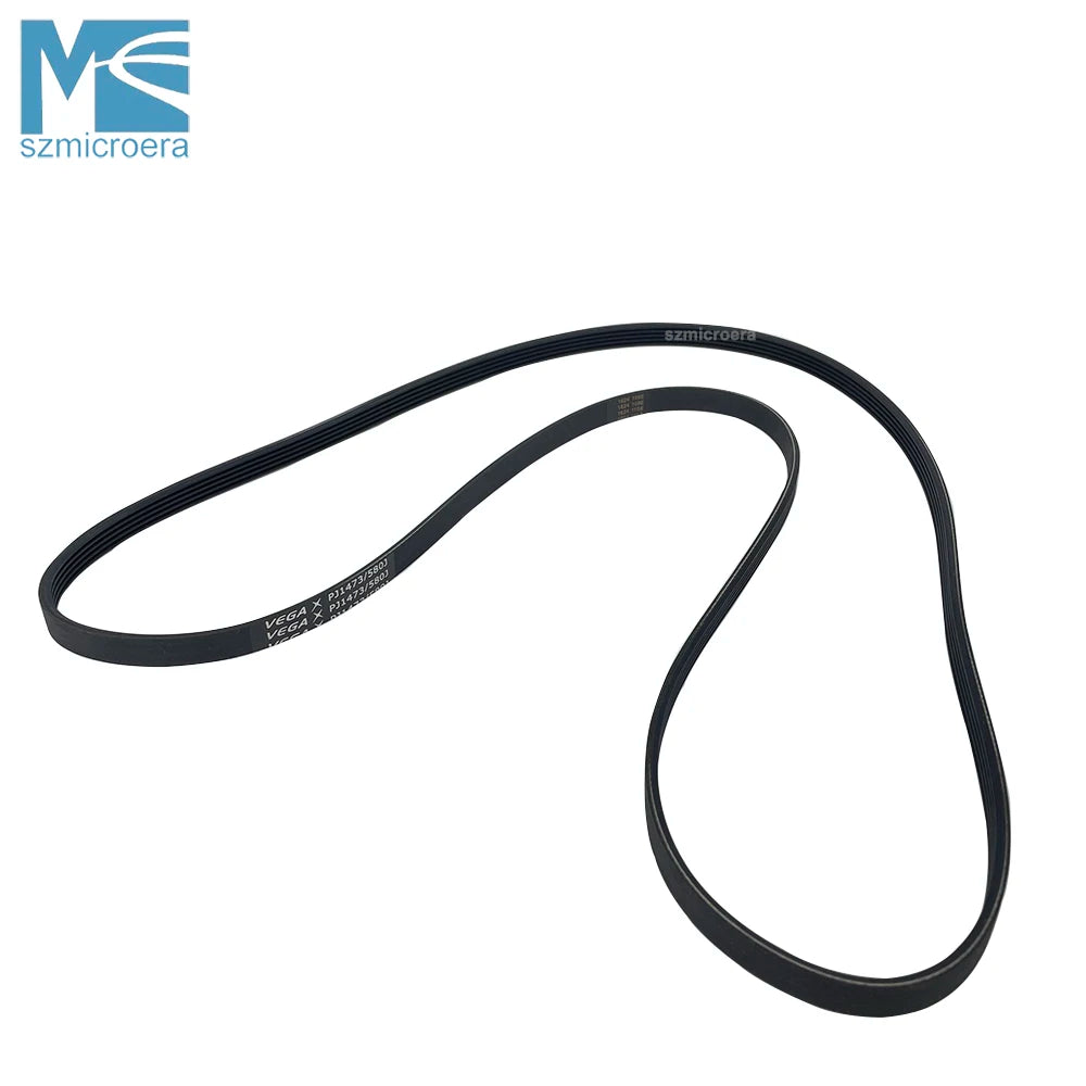 PJ1473 580J, VEGA V-Belt for Treadmill Washing Machine Exercise Bike, Poly-V Drive Belt, 5PJ1473