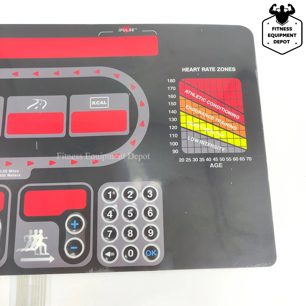 Treadmill Button Panel Control Panel Keypad STAR TRAC 9054 Membrane Switch for STAR T-RAC
