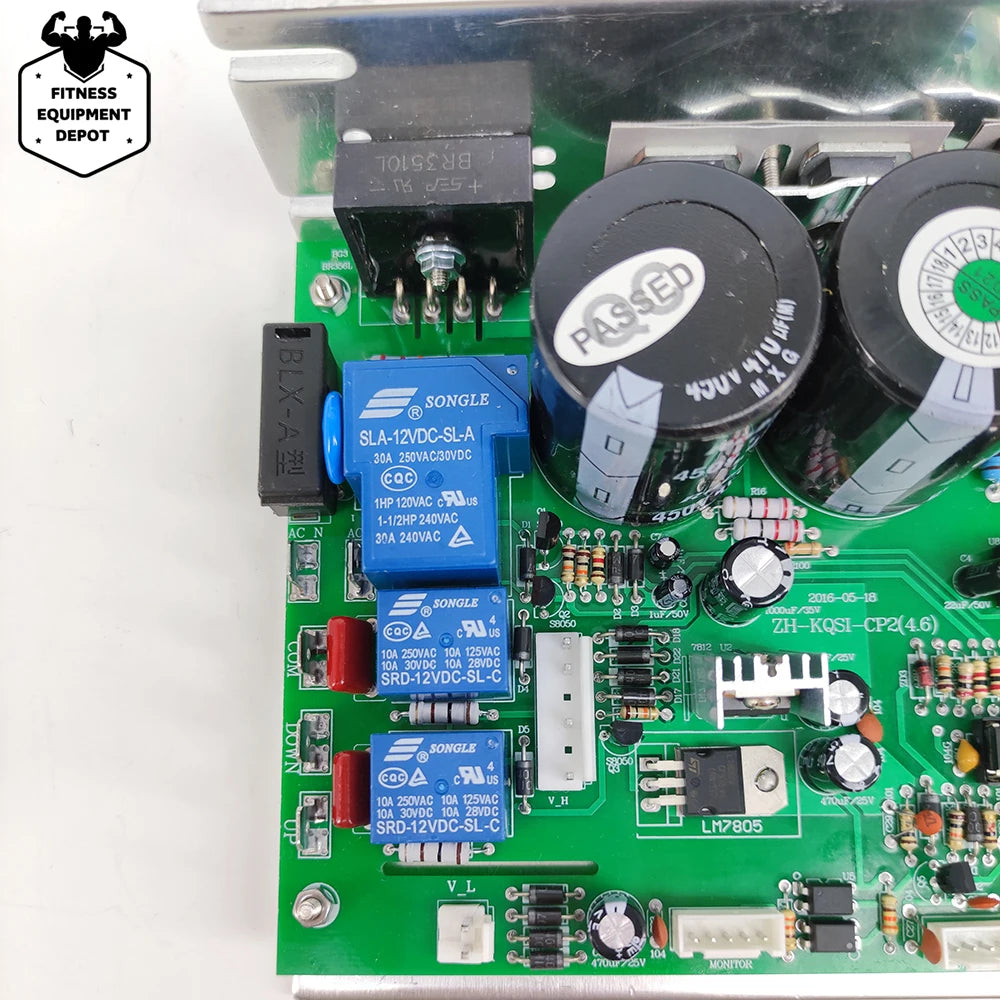 ZH-KQSI-CP2 Treadmill Motor Controller For Athletic Treadmill Control Board Compatible with ZH-KQSI-002 Circuit Board