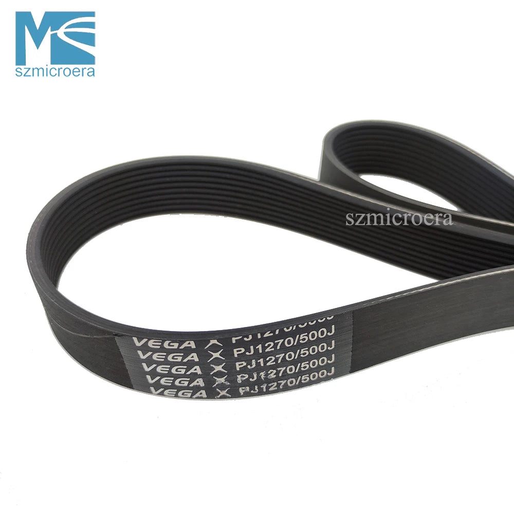 VEGA-V-Belt for Treadmill, PJ1270 500J, Rubber Motor Belt, Multi Groove, Drive Belt, 4, 5, 6, 7, 8 Ribs