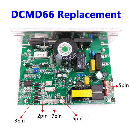 BH Replacement DCMD66 Treadmill Motor Speed Controller Motherboard Endex DCSD57 Treadmill Control Board For BH6435 G6515C G6448