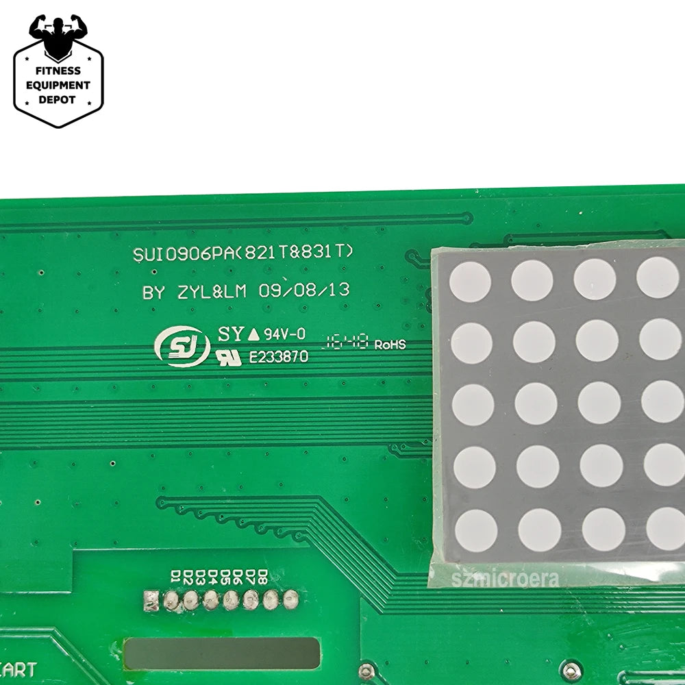 Upper Control Board 1000113866 Treadmill Control Panel Display Console Board for Horizon Treadmill 821T 832T 725T 