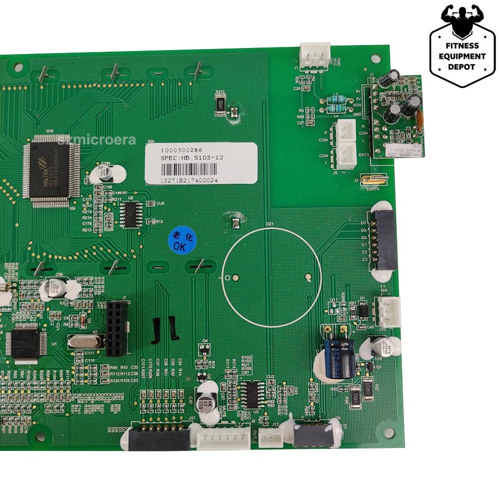 Upper Control Board 1000300286 MLH0910PD for Johnson Horizon T202 T203 Treadmill Control Panel Display Motherboard
