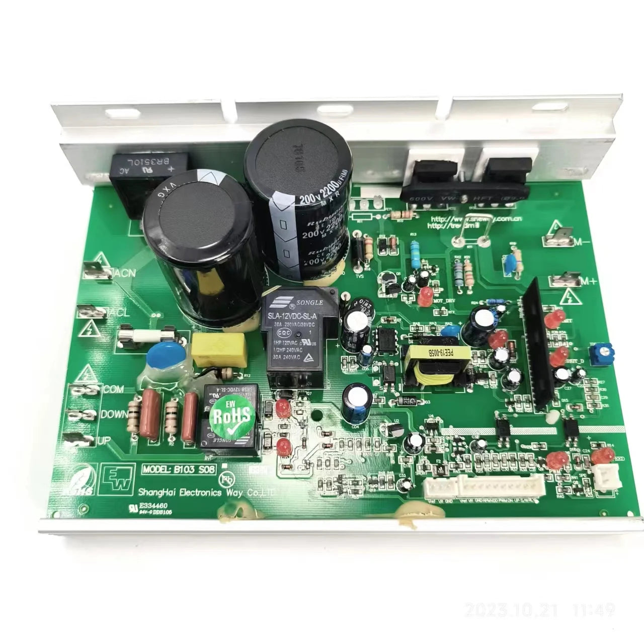Model B103 S08 Treadmill Motor Controller for SOLE DYACO Johnson Control Board Mainboard