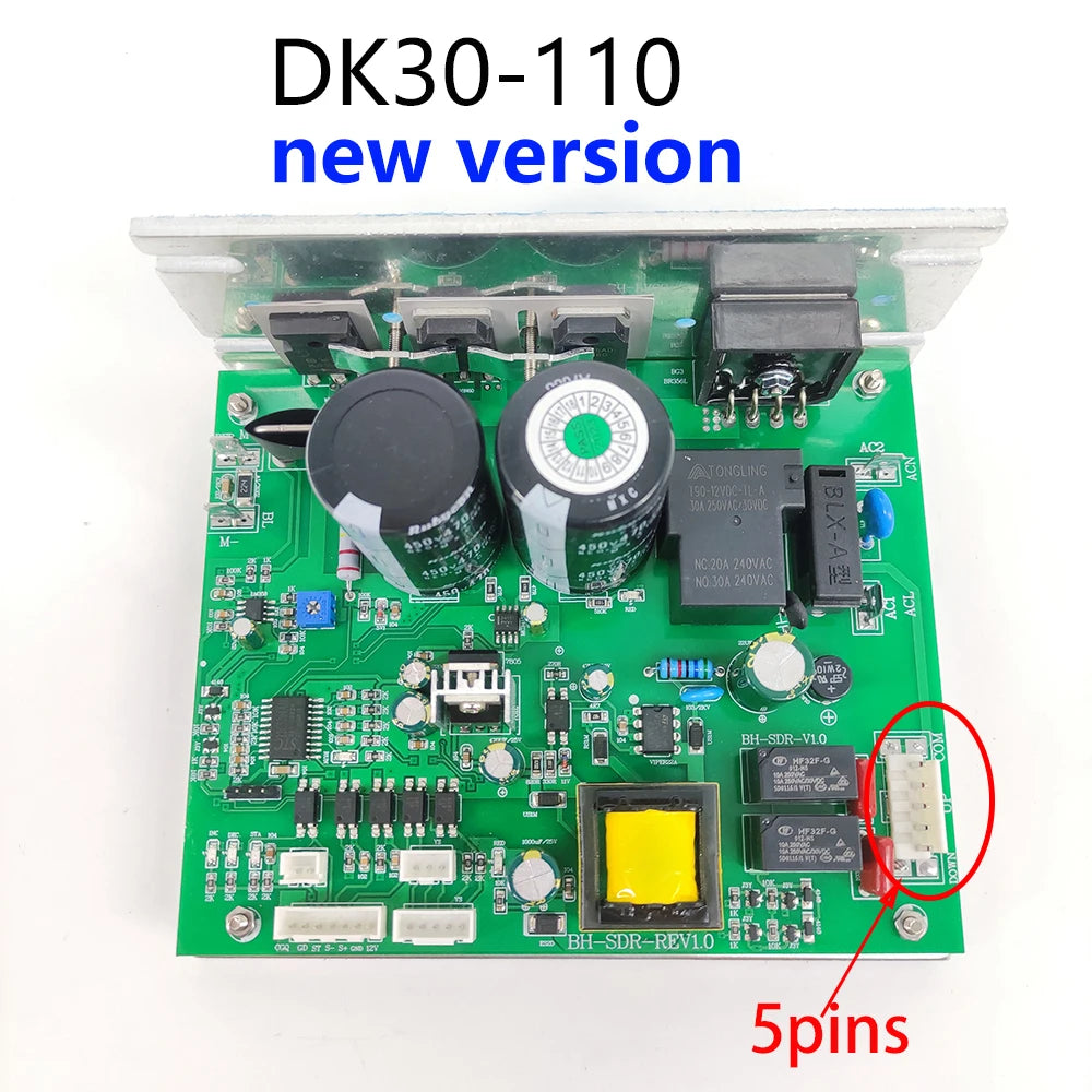 Treadmill Motor Controller DK30 110V Treadmill Circuit Board S/N: 21010445 Treadmill Power Supply Board
