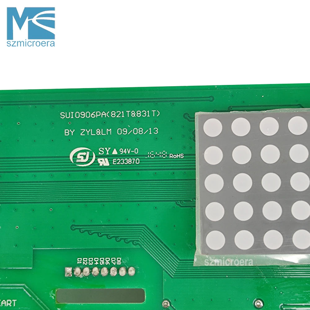 1000113866 SUI0906PA, Upper Control Board for Horizon 821T, 832T, 725T Treadmill, Console Display Board, Control Panel