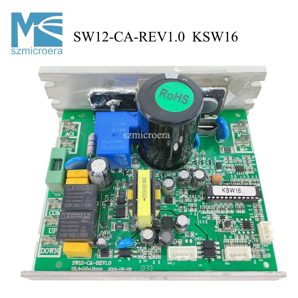 SW12-CA-REV1.0 KSW26, KSW16, Original Treadmill Motor Controller, compatible with SW01-CA-REV1.0, SW02-CA-REV1.0