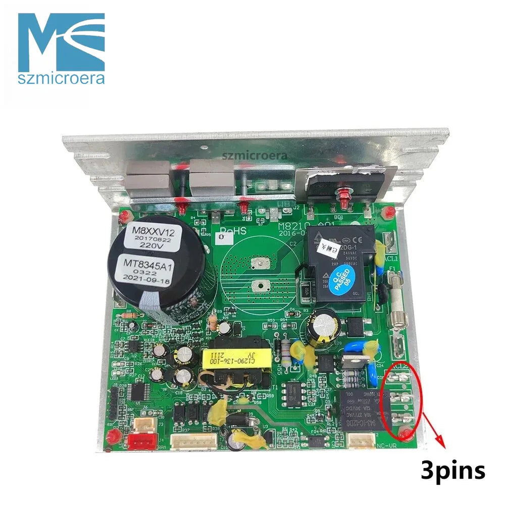 M8210-A01, Motor Controller for Cardiotech Treadmill, Circuit Board Control Board, Power Supply Board MT8345A1, M8XXV12