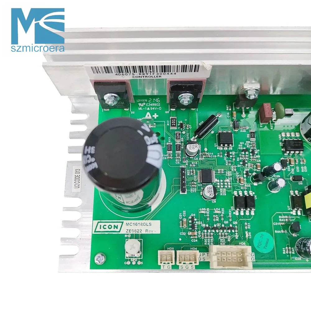 Replacement Treadmill Controller, MC1618DLS-JST ZE0822 406075 With WHITE SOCKETS, for PROFORM NordicTrack Treadmill