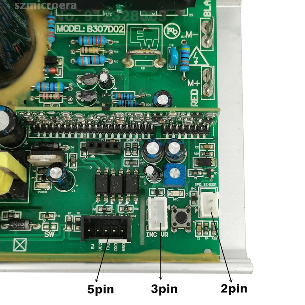 Original Treadmill Motor  B307D02 Speed Controller For DYACO Treadmill Lower Control Board Treadmill Mainboard