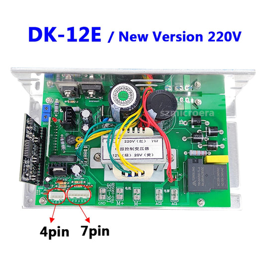 DK12E  DK-12E New Version 220V HuiXiang Treadmill Motor Controller Circuit Board Motherboard Driver Control Board