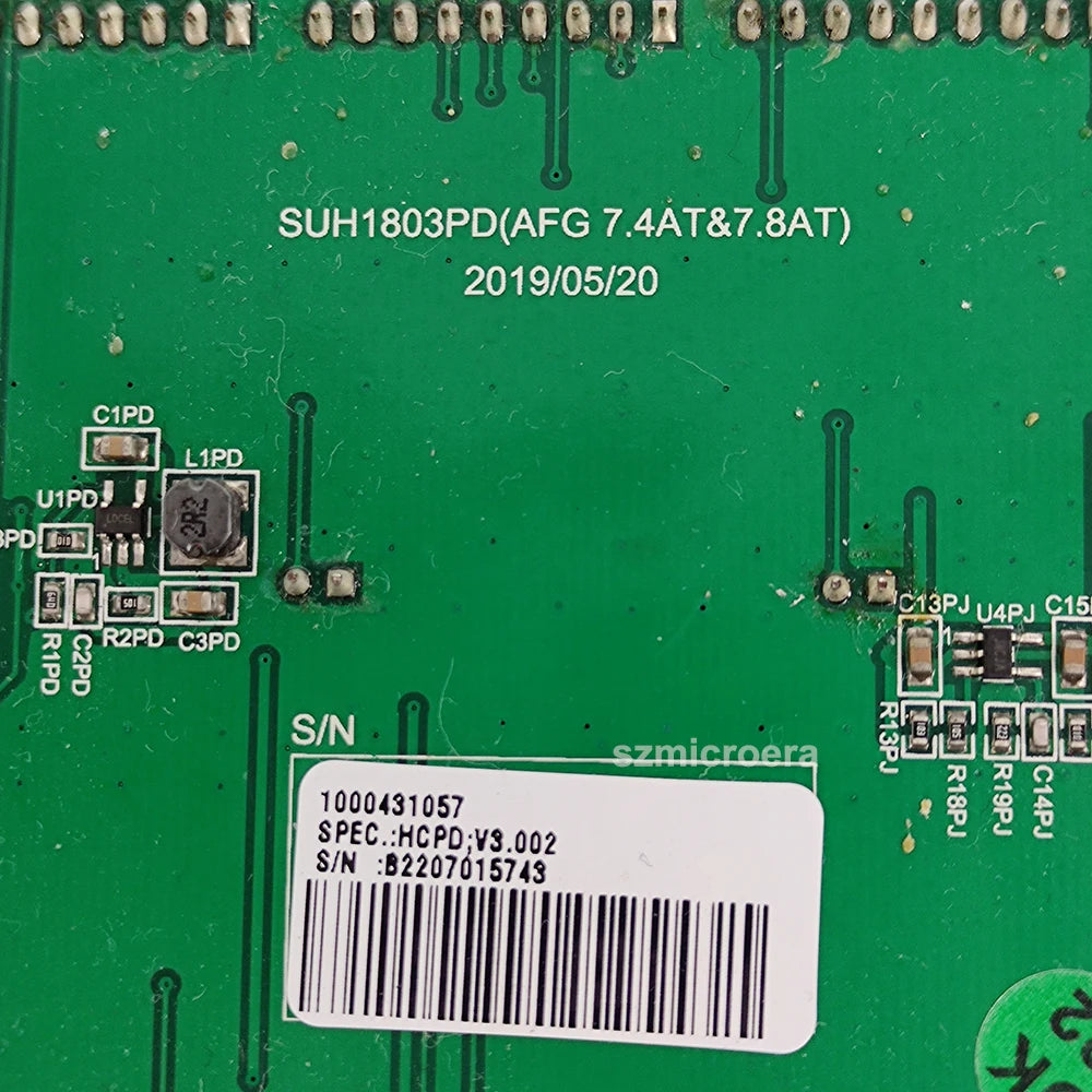 Upper Control Board 1000431057 Treadmill Control Panel Display Console Board SUH1803D(AFG 7.4AT&7.8AT)