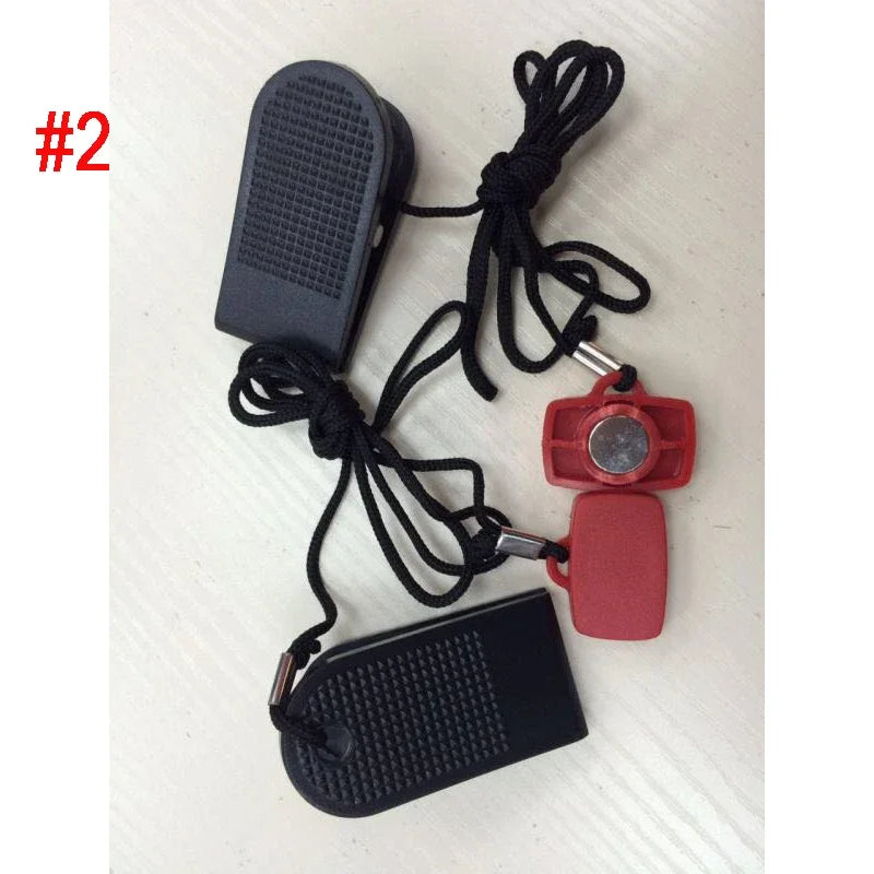 Treadmill Security Key Safety Key Magnetic Switch Emergency Stop Switch for Tempo TREO JOHNSON HORIZON