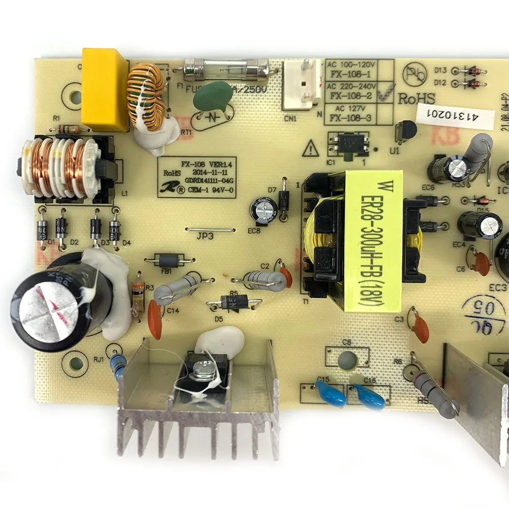 Wine Cooler Spare Part Cirucuit Board Wine Storage Cabinet Mainboard FX-108-2 220V 15.9V