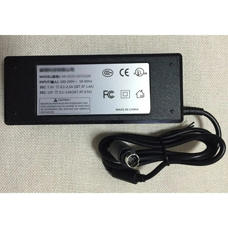 Compatible New Power Adapter For HK-E518-A075/120