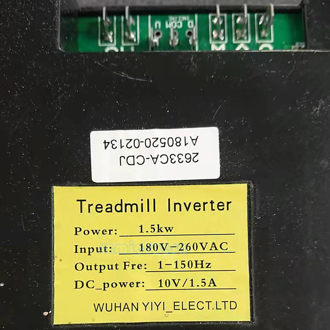 WUHAN YIYI_ELECT.LTD 1.5KW 10V/1.5A Treadmill Inverter 2633CA-CDJ 110V 220V