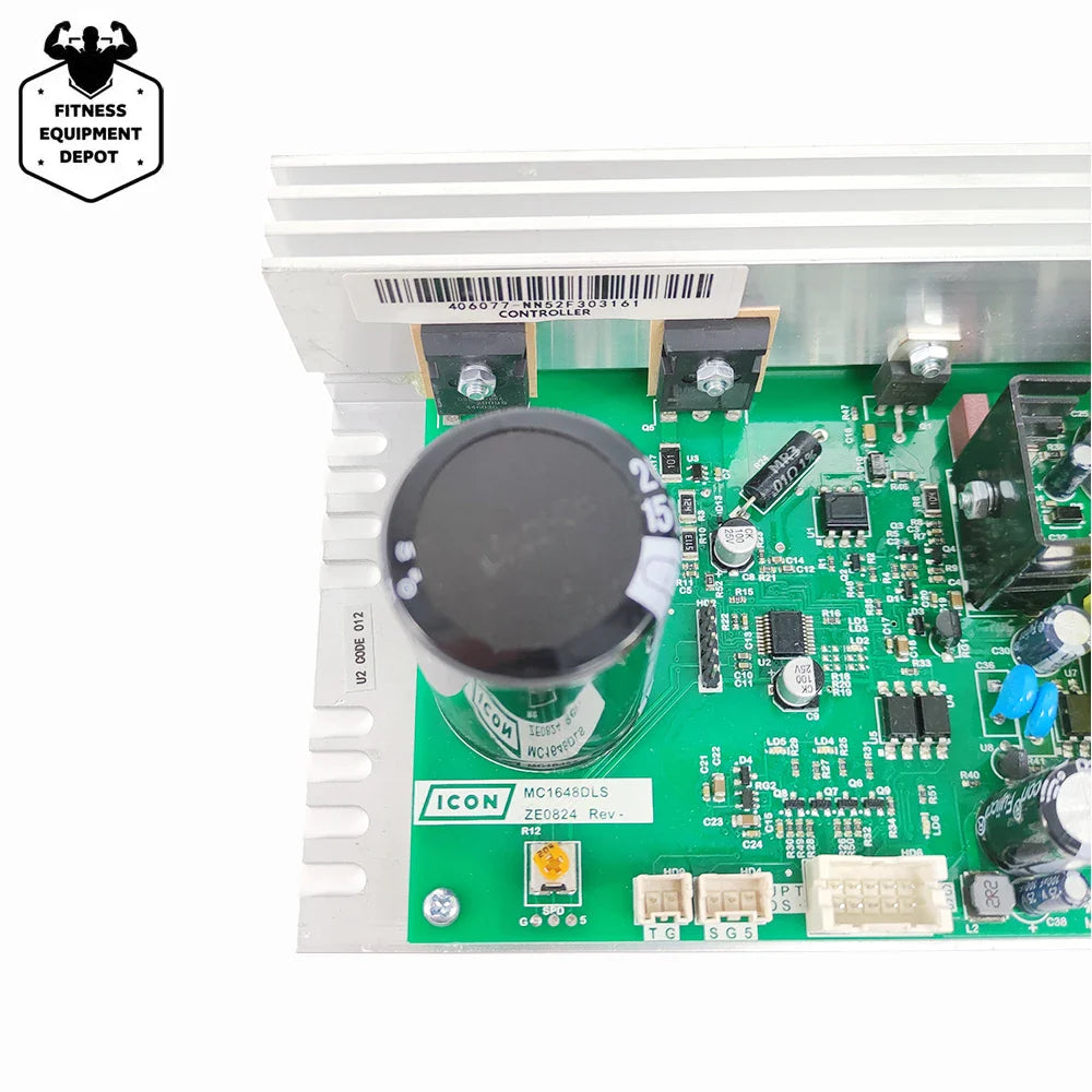 MC1648DLS ZE0824 Treadmill Motor Controller  MC1648DLS-JST REV For ICON PROFORM Nordic Track Circuit Control Board U2CODE013