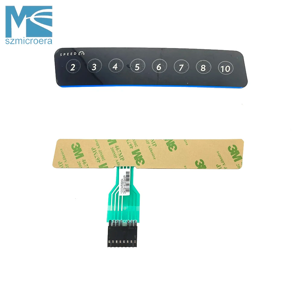 Treadmill Incline Keypad and Speed Keypad for Horizon T101-07 Treadmill Spare Parts-Keypad Repair