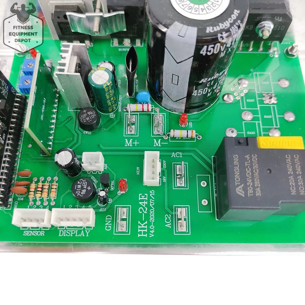 HK-24E, HK 24E Treadmill Motor Controller for Lepow HL1360, 1366, 1368, Driver Board, Power Supply Board