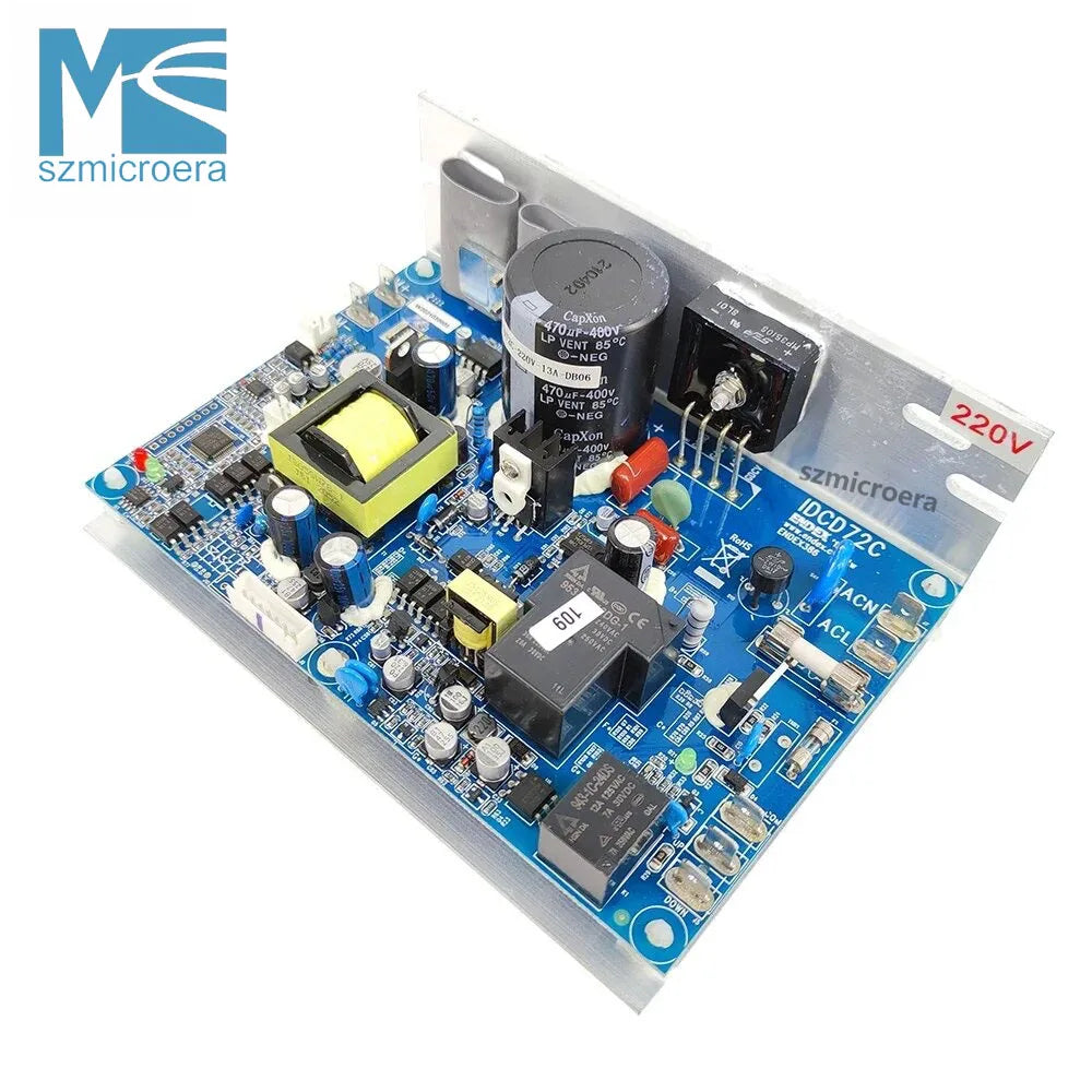 Treadmill Motor Controller, Walking Machine Control Board, Driver Board, Power Supply Unit Motherboard, IDCD72C, IDCD 72C