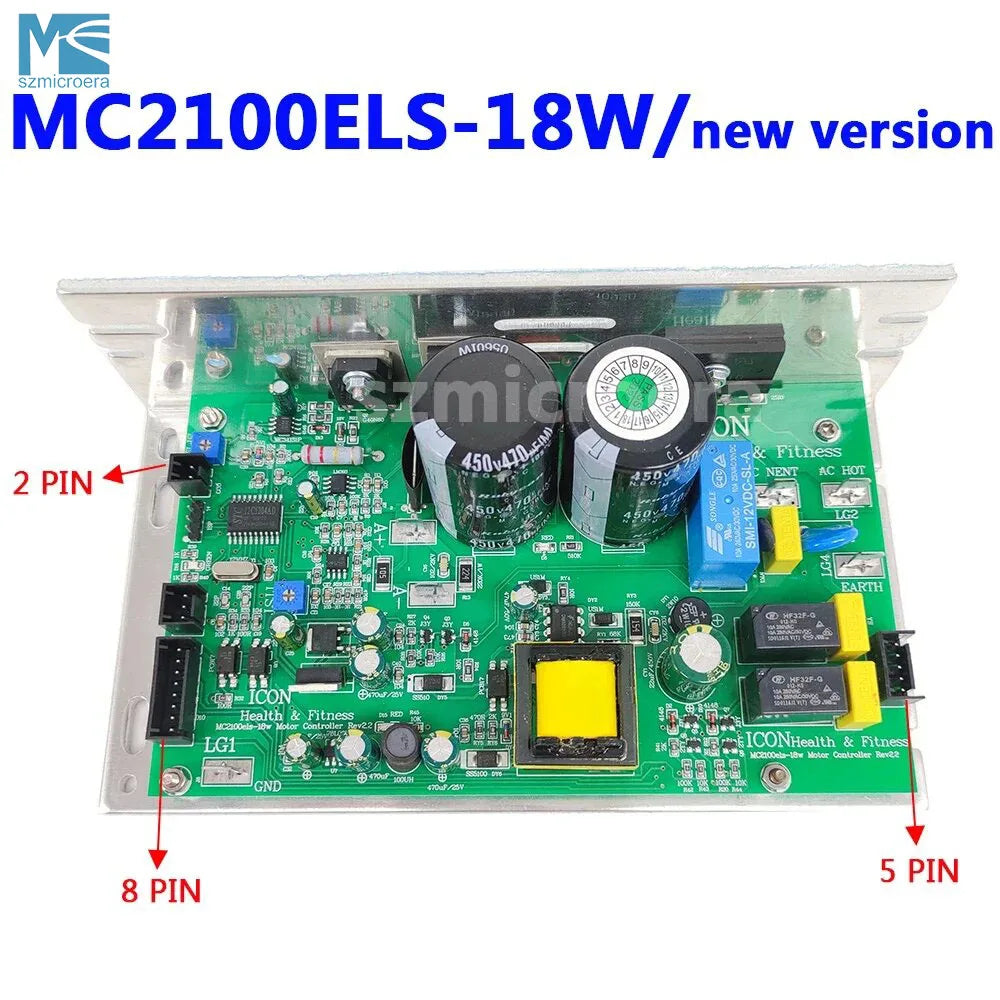 Treadmill Motor Controller, Lower Control Board, Power Supply Board, for ICON PROFORM, MC2100ELS-18W