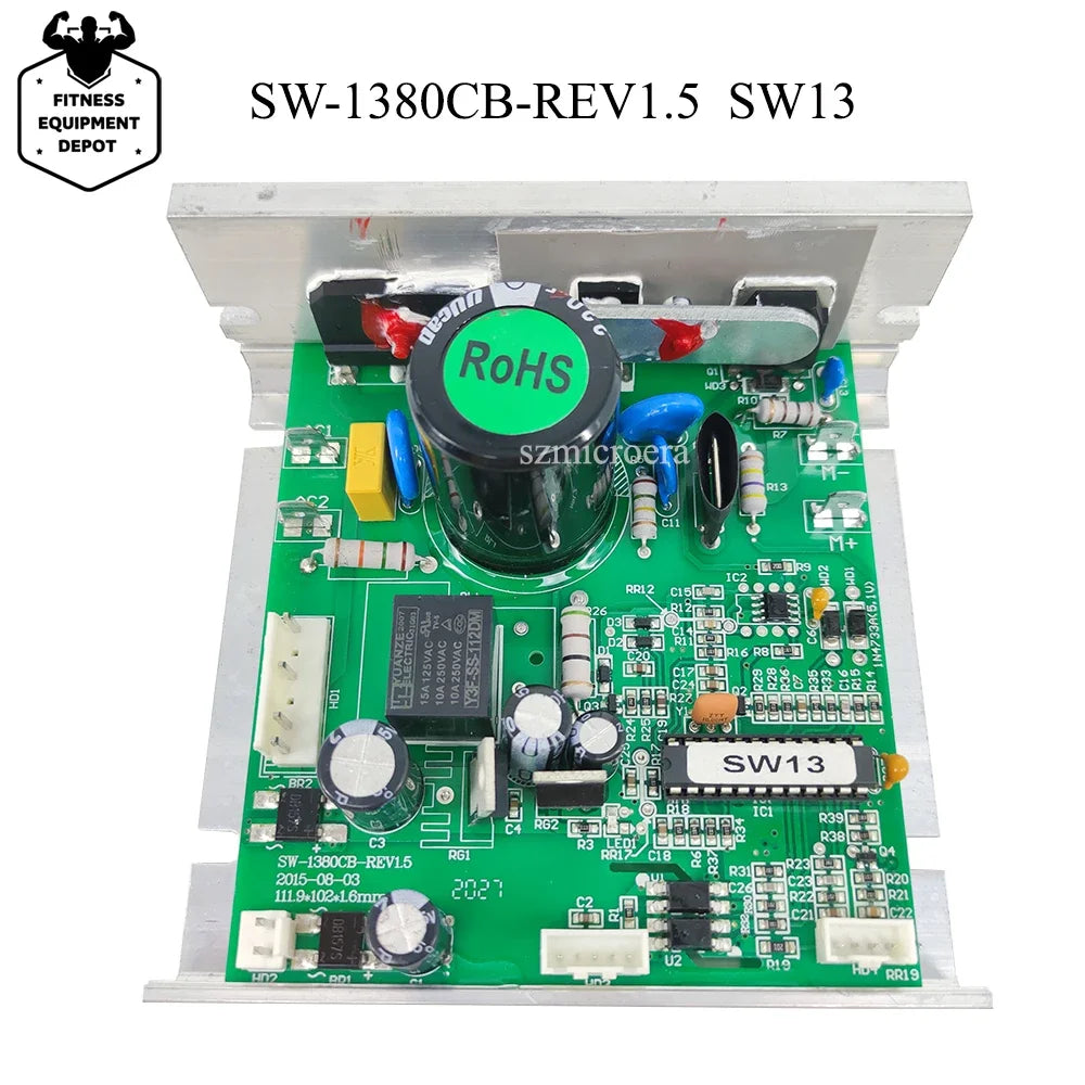 Treadmill Motor Controller SW-1380CB-REV1.5 SW13 Treadmill Circuit Board Speed Control Board Engine Driver