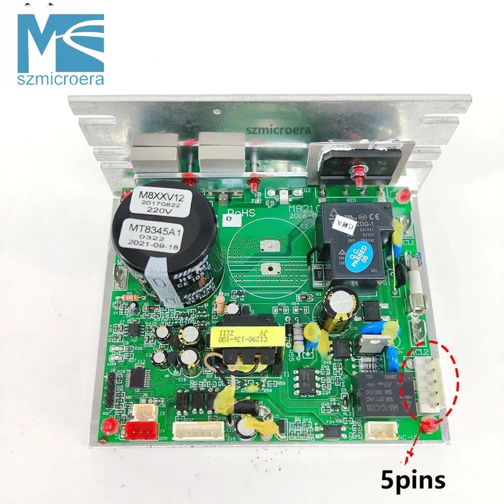 M8210-A01, Motor Controller for Cardiotech Treadmill, Circuit Board Control Board, Power Supply Board MT8345A1, M8XXV12