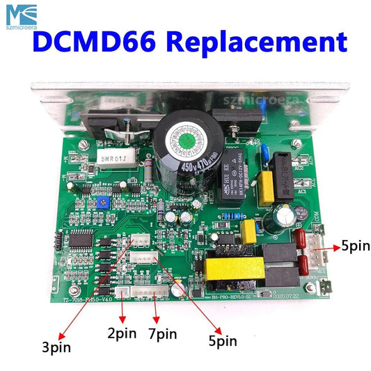 BH Replacement DCMD66 Treadmill Motor Speed Controller Motherboard Endex DCSD57 Treadmill Control Board For BH6435 G6515C G6448