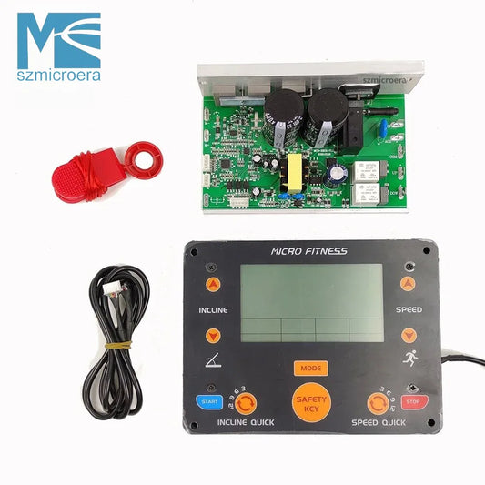 Universal Treadmill Motor Control Board Controller, General USE, for 1HP-4.0HP DC Motor with Console Display Tilt