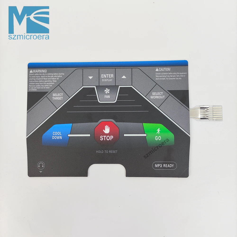 Treadmill Keyboard Treadmill Membrane Switch Touch Button Treadmill Keyboard for HORIZON ...