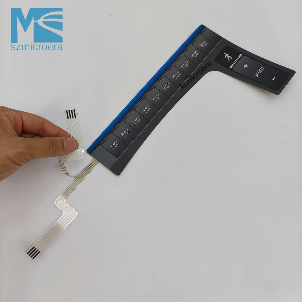 Treadmill Keyboard Treadmill Membrane Switch Touch Button Treadmill Keyboard for HORIZON ...
