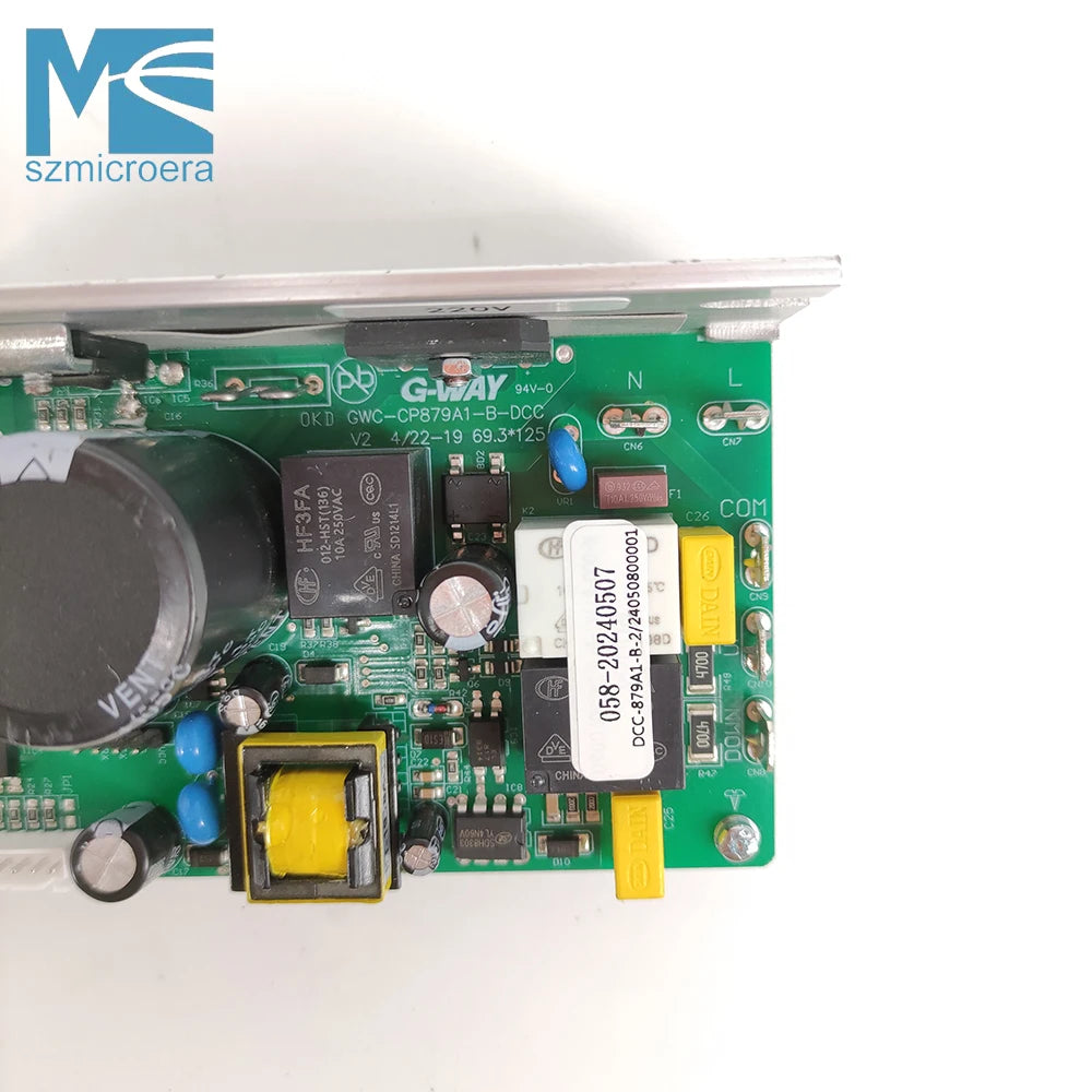 Treadmill Motor Control Board DCC-879A1 GWC-CP879A1-B-DCC Treadmill Motor Controller With Incline Function