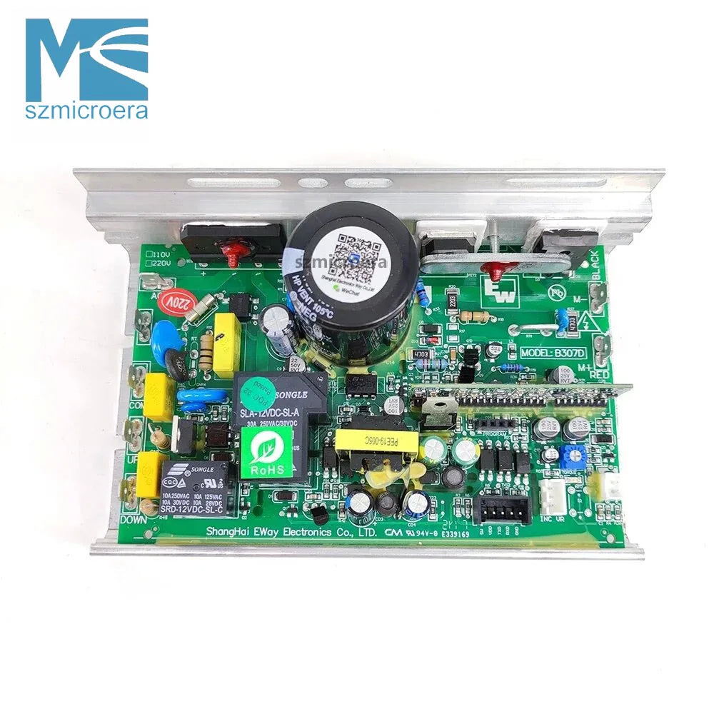 Treadmill Motor Controller B307D for Johnson Tempo TREO Treadmill Control Board Power Supply Unit Motherboard