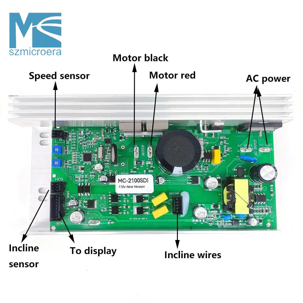Treadmill Motor Controller MC2100 SDI 225798 Motor Controller For Image15.0 17.0 17.5 MC-2100SD1 New version