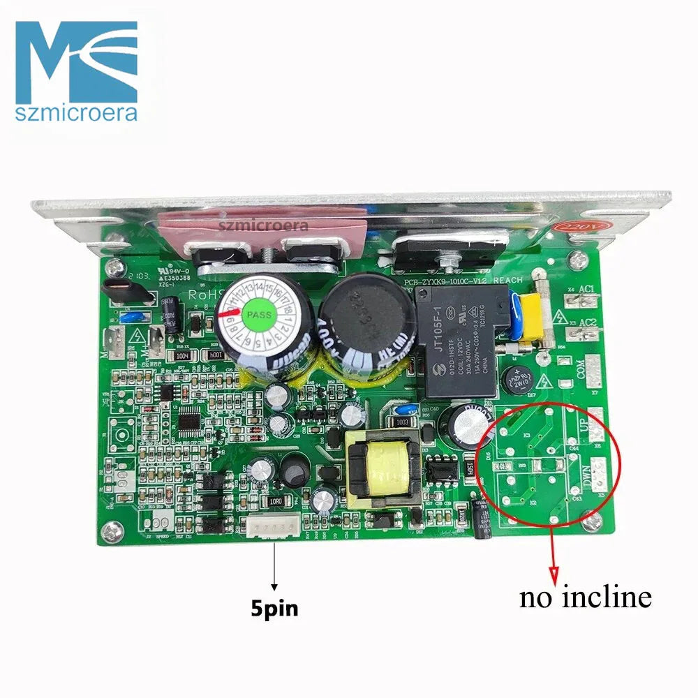 Treadmill Motor Controller PCB-ZYXK9-1010C-V12 Treadmill Control Board PCB-ZYXK9 1010C V12 Motherboard