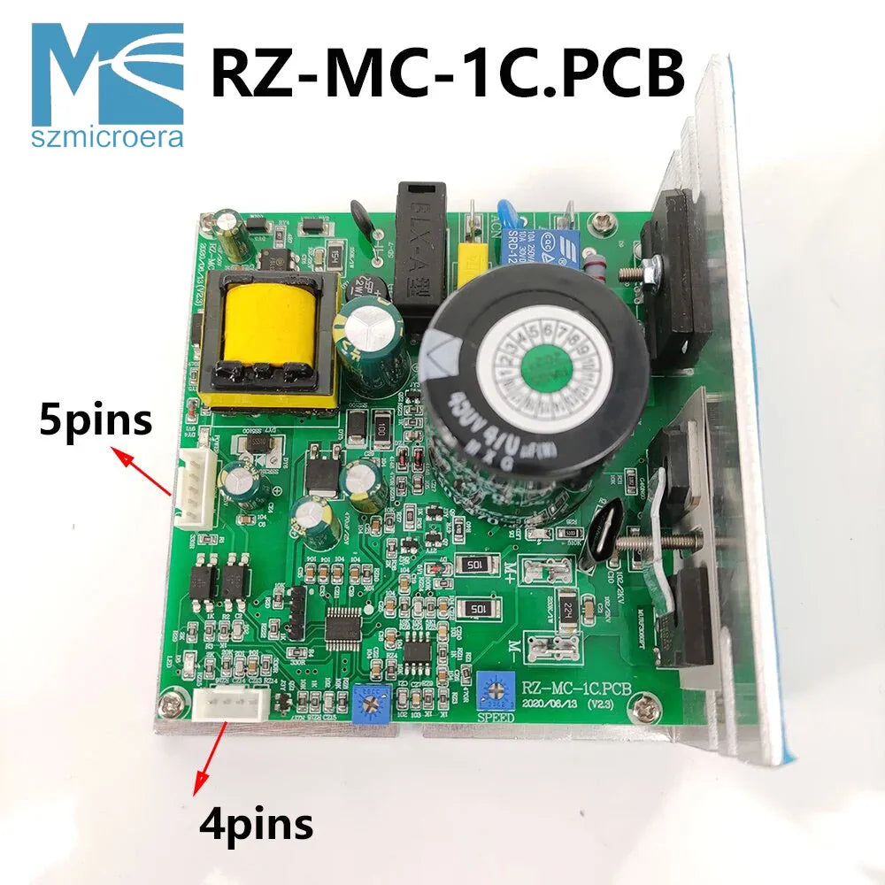 Treadmill Motor Controller RZ-MC-1C V3.0 RZ MC 1C V2.3 for Treadmill Circuit Board Control Board Driver Power Supply Board