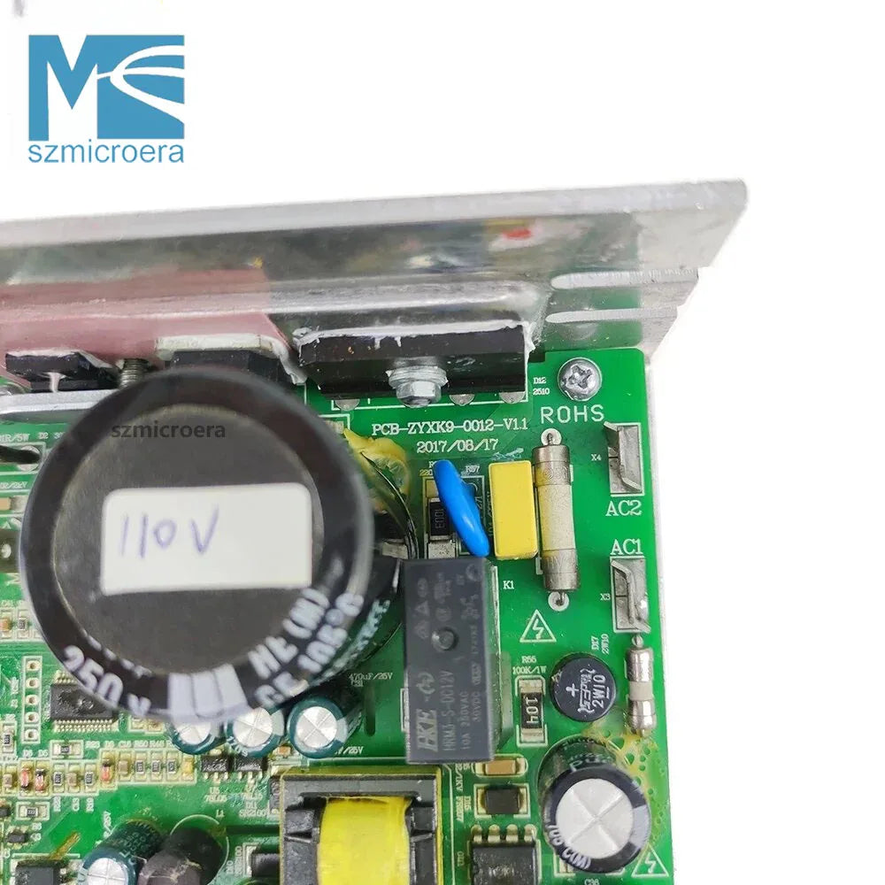 Treadmill Motor Controller ZYXK9 PCB-ZYXK9-0012-V1.1 Treadmill Circuit Board Power Supply Board Mainboard 110V