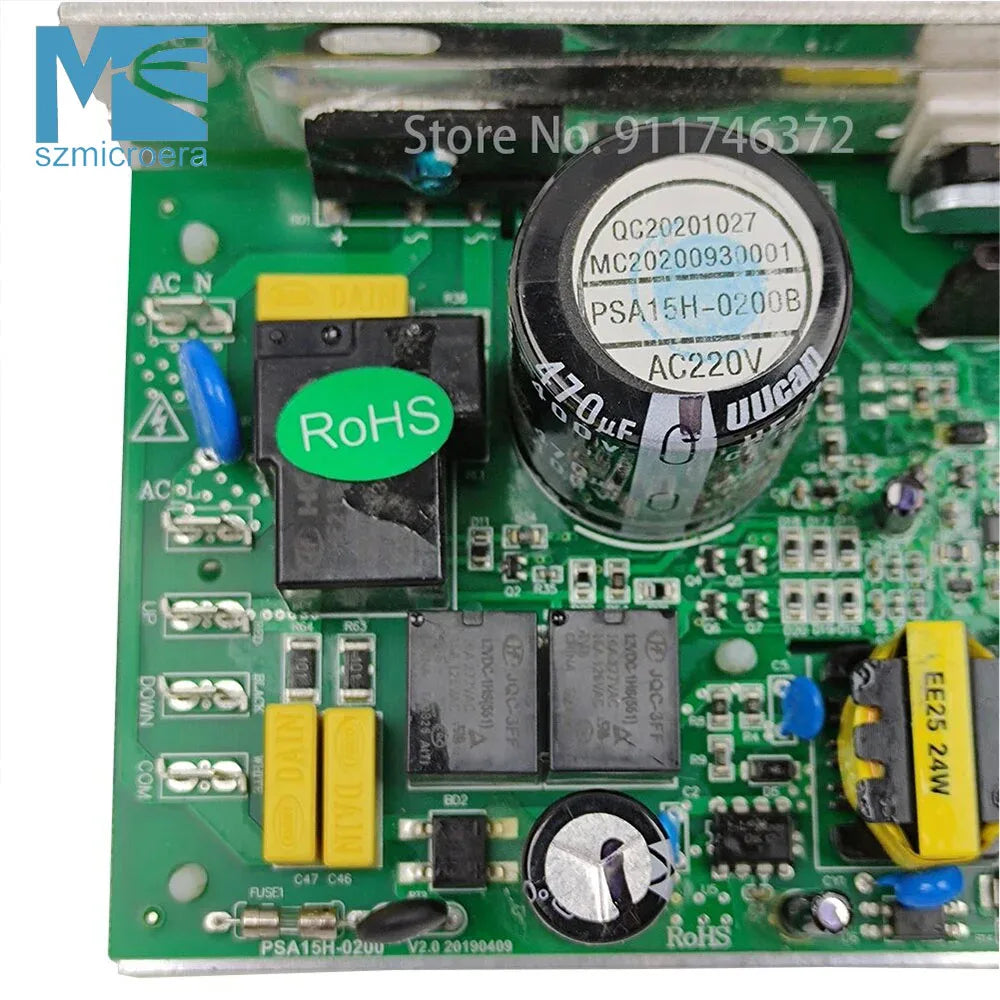 Treadmill Motor Speed Controller PSA15H-0200 V2.0  for Elboo YIJIAN Umay JADA HEAD OMA SHUA Treadmill Circuit Board