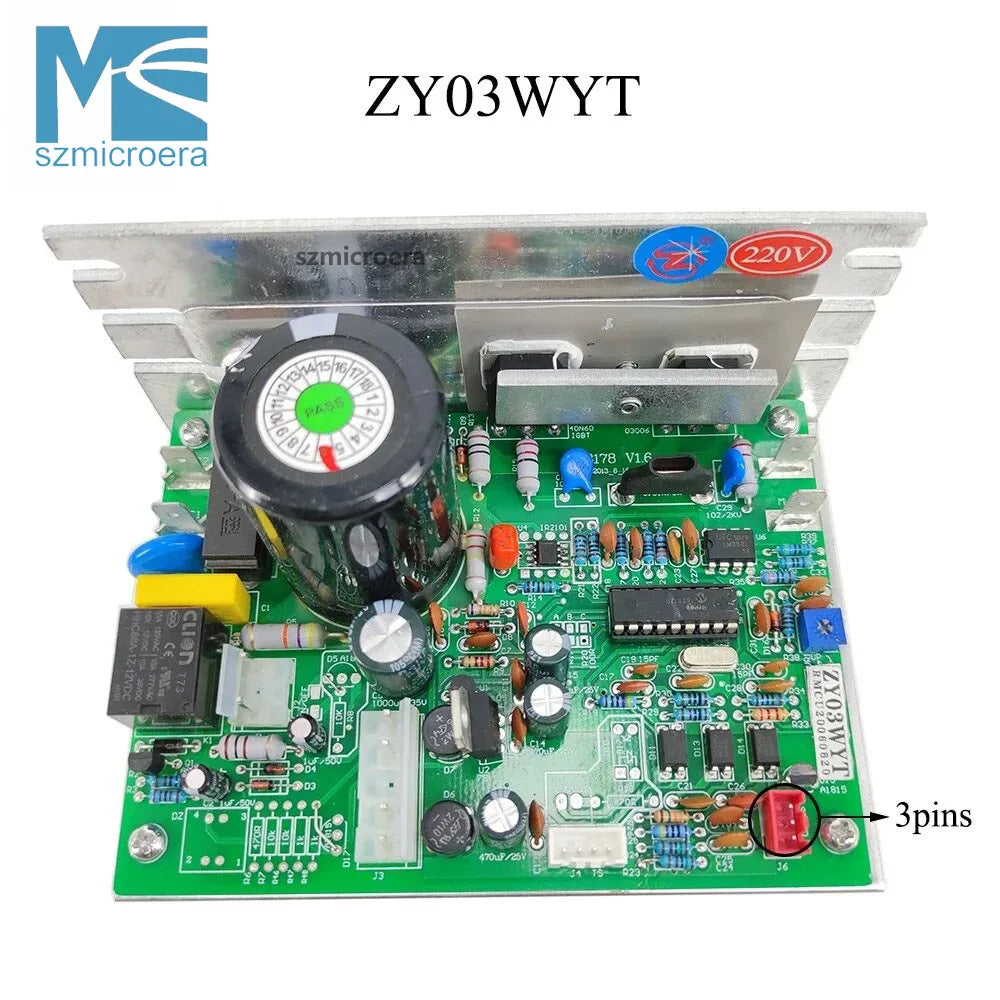ZY03WYT Treadmill Controller A43178 for JUNXIA SHUA Reebok Treadmill Circuit Board Power Supply Board Motherboard RB3203 RB3205