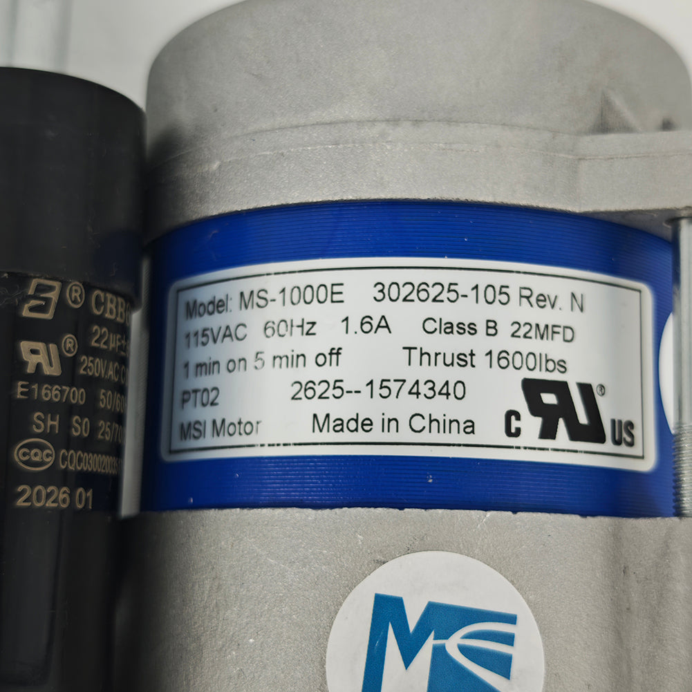 MS-1000EQ 302625-105 Treadmill Lifting Motor Incline Engine 115VAC 60HZ 1.6A for Precor TRM 885 845 833 823