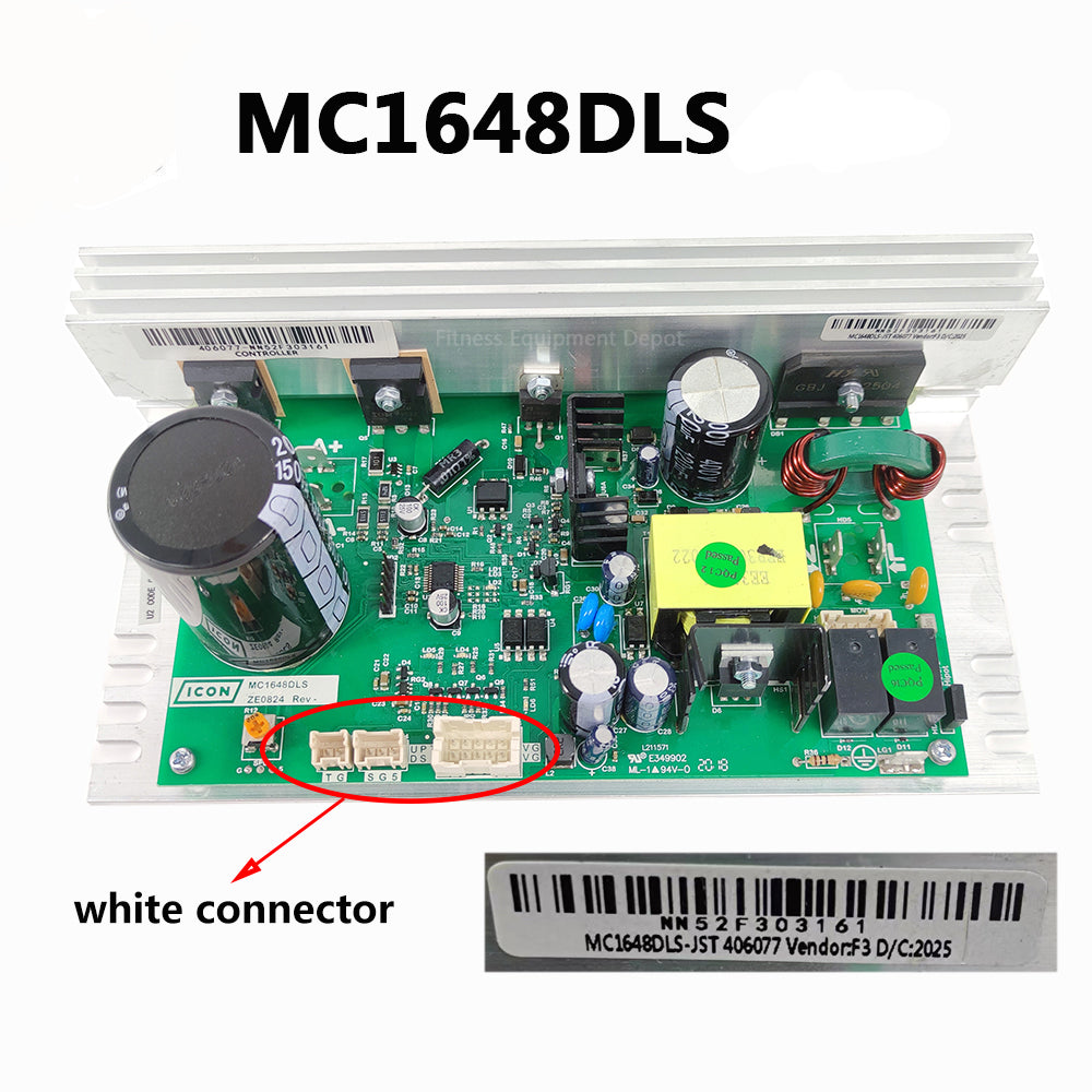 MC1648DLS ZE0824 Treadmill Motor Controller  MC1648DLS-JST REV For ICON PROFORM Nordic Track Circuit Control Board U2CODE013