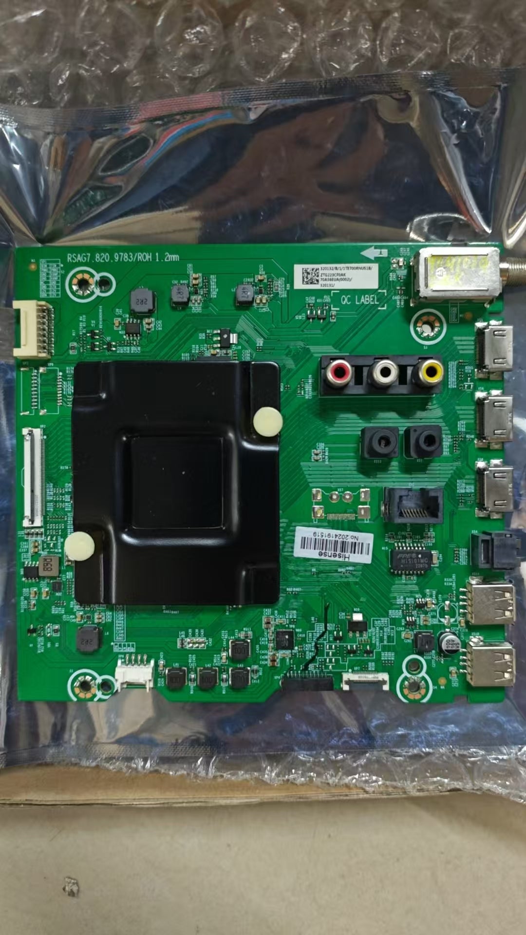 For Hisense 70A56EUA RSAG7.820.9783 P/N 320132 320131 TV Mainboard Motherboard Mexico version